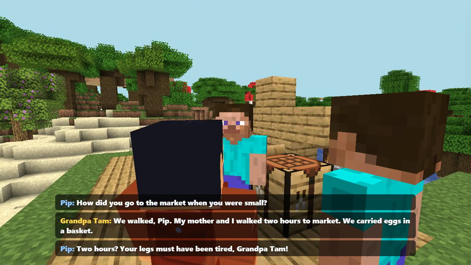 Pip listens to the market story